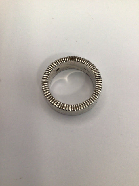 Single Diamond band Sterling Men's sz 10